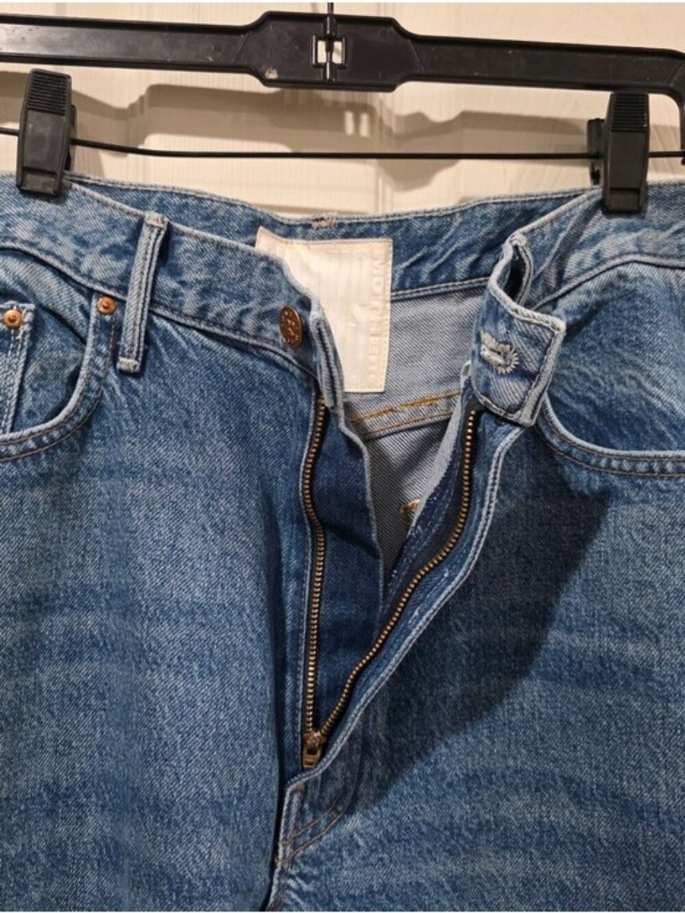 New! MOTHER The Lemon Twist High-Rise Flare Jeans - Picture 5 of 8